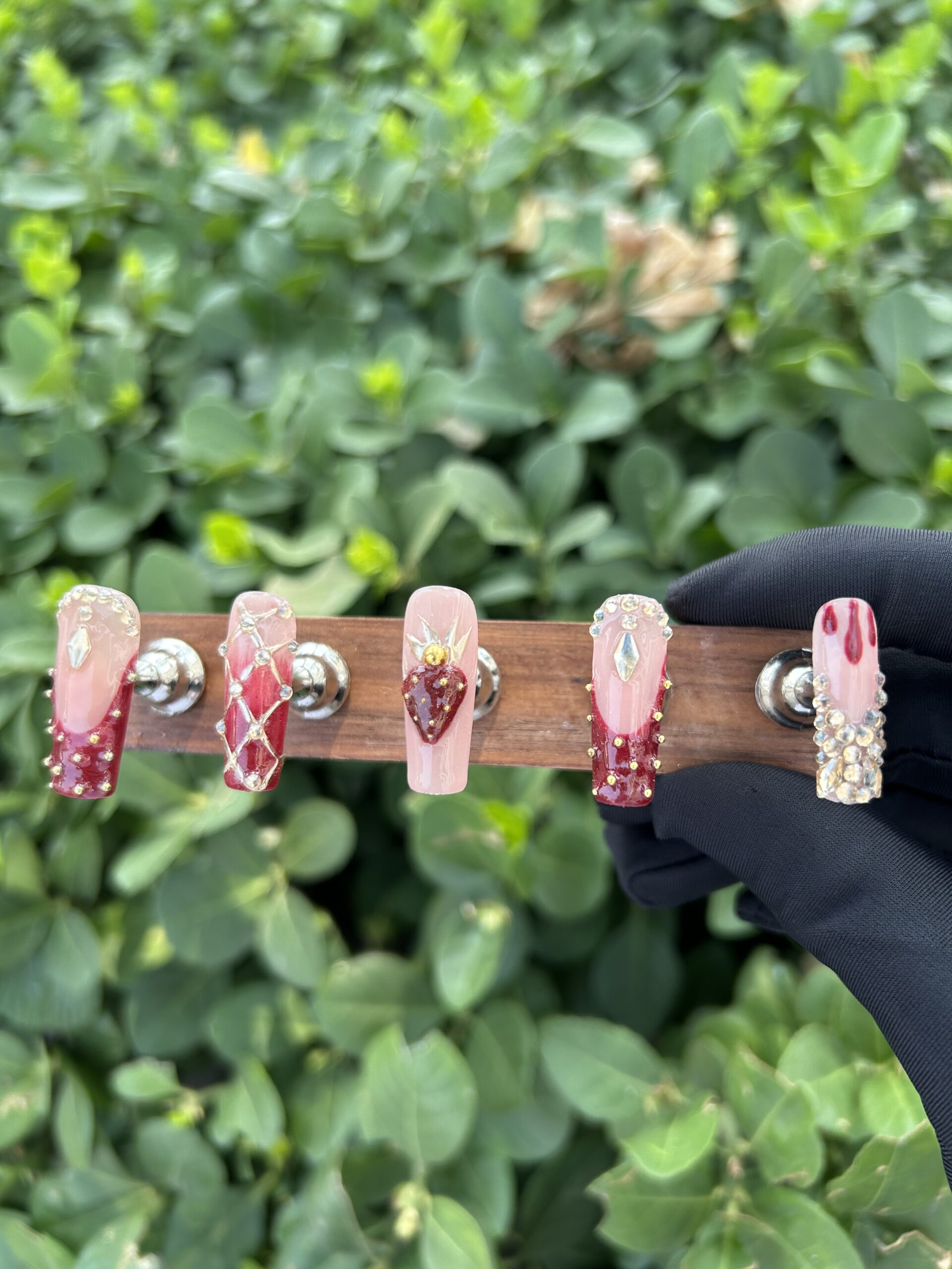 19 Spring Floral Handmade Fake Nails — image 1