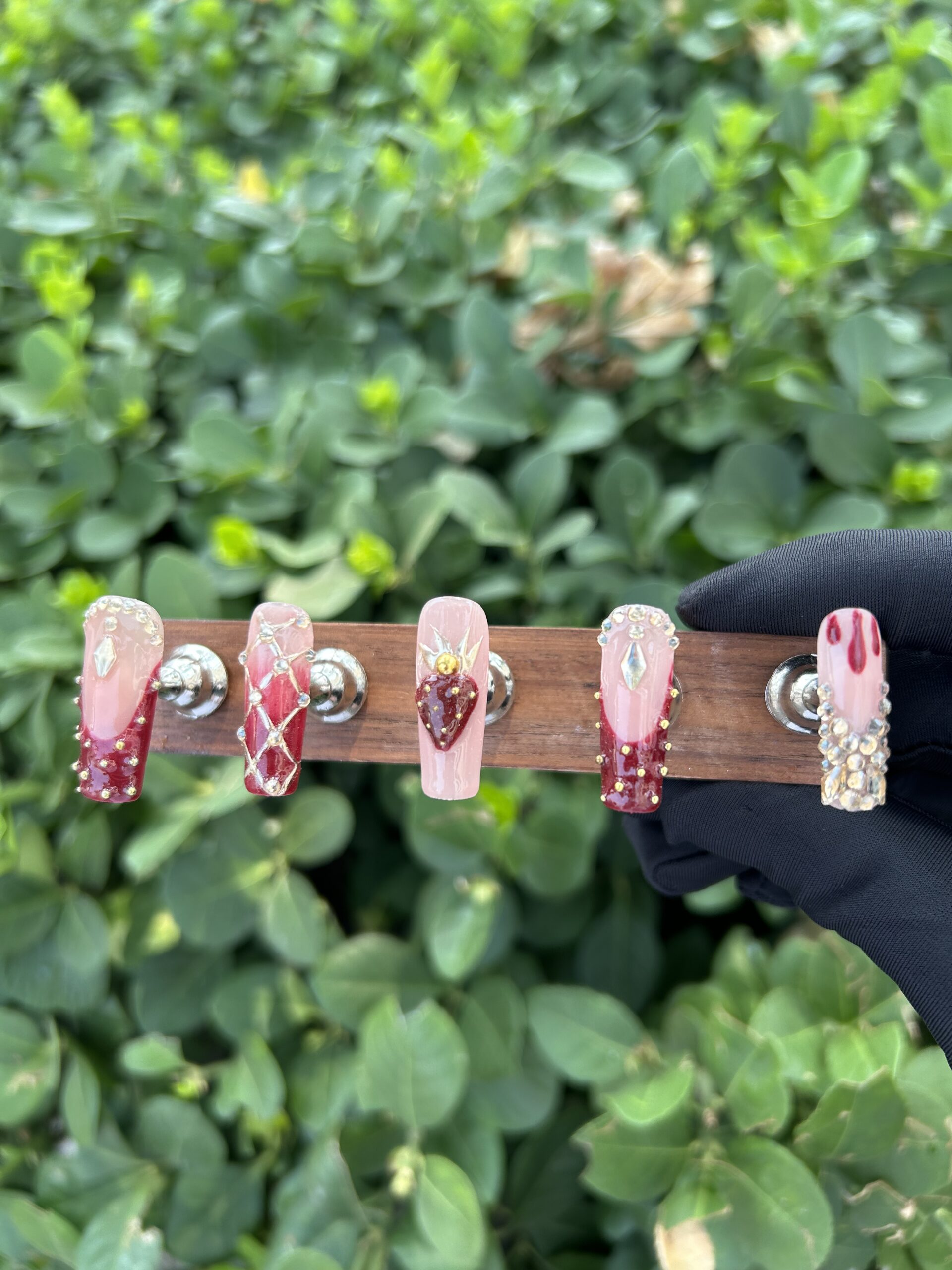 19 Spring Floral Handmade Fake Nails — image 2