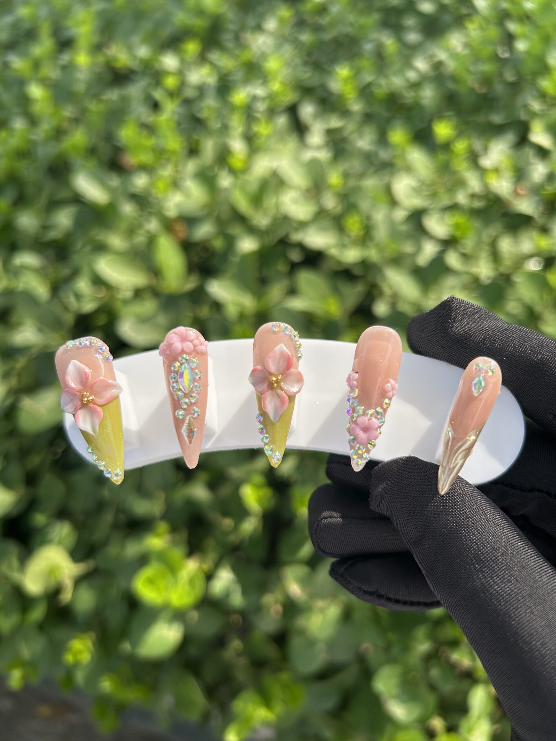 36 Lemon Pink Floral — image 1