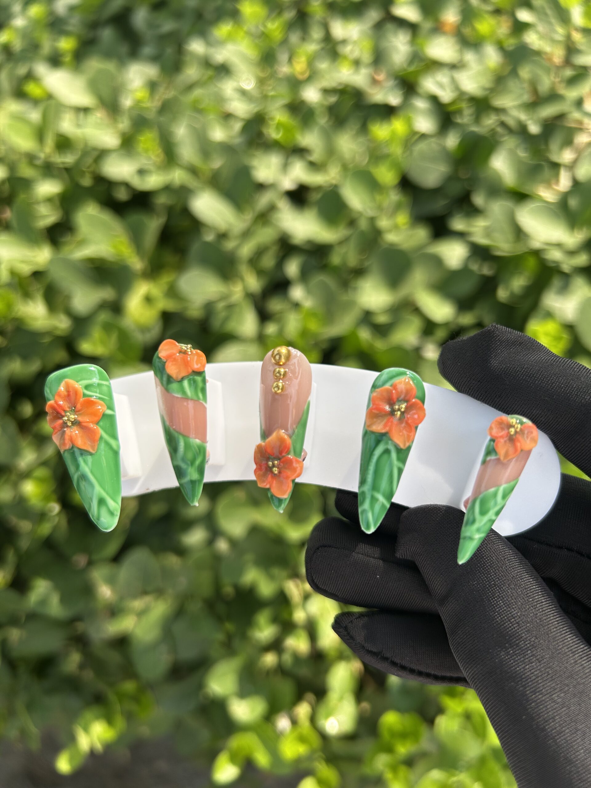 40 Orange Floral Jungle — image 4