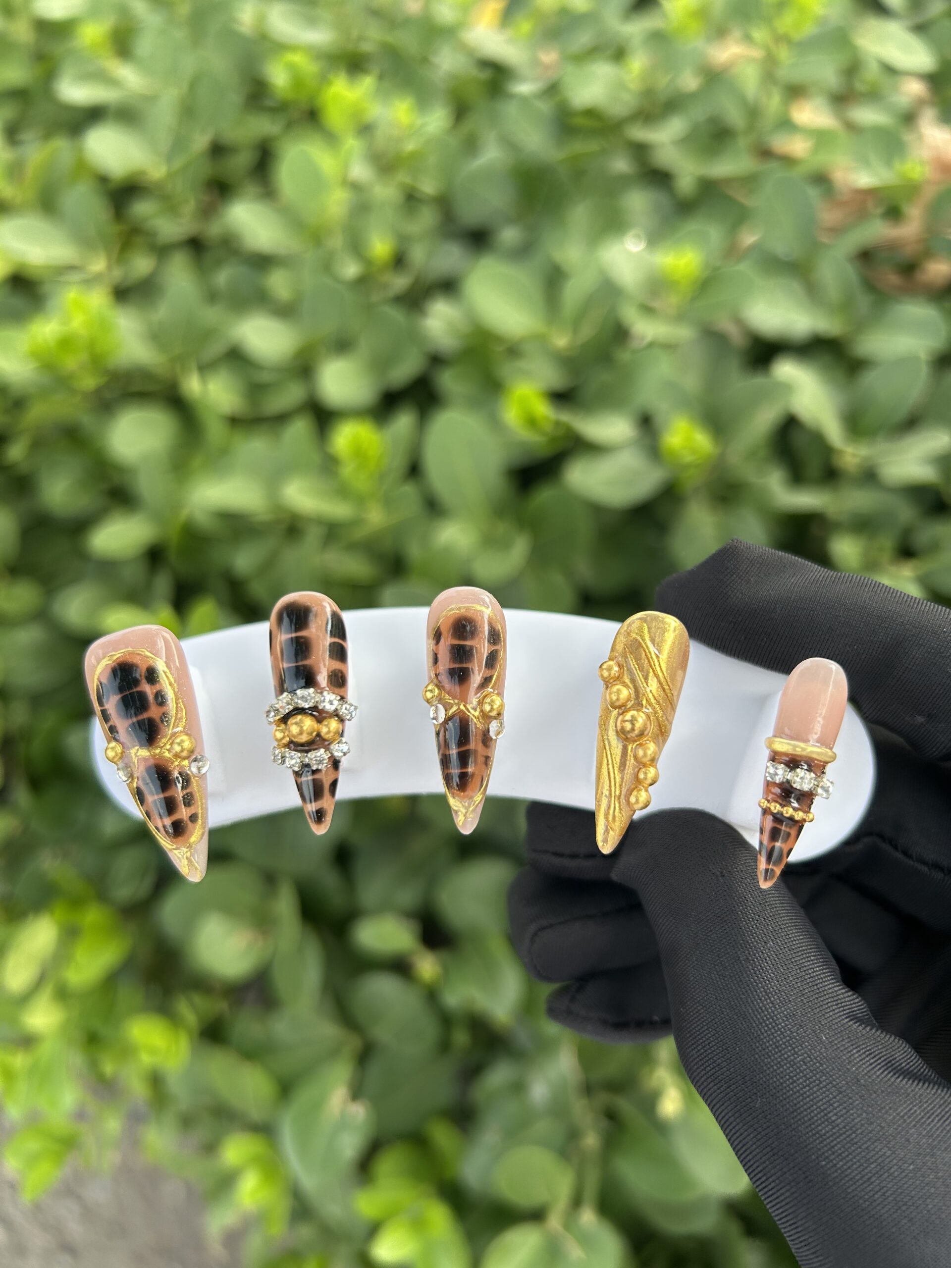 49 Vintage Gold Croc — image 1