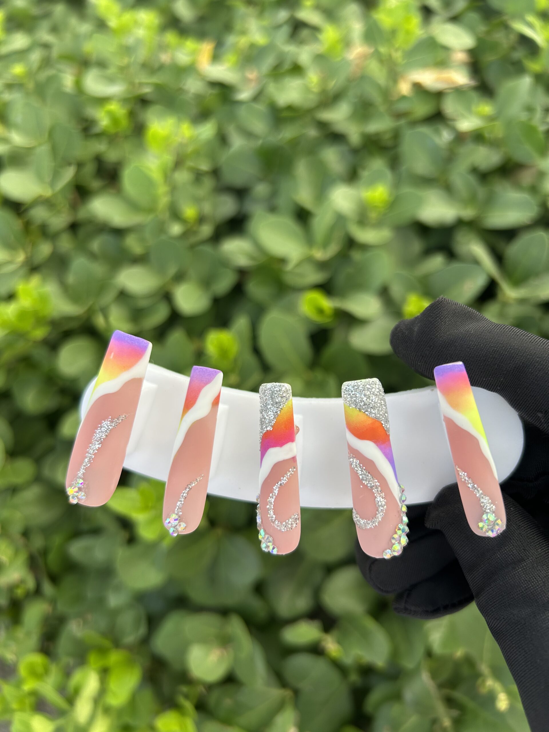 68 Rainbow Cloud Rhinestone — image 1